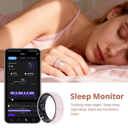 Smart Health Ring – Sleep & Wellness Tracker