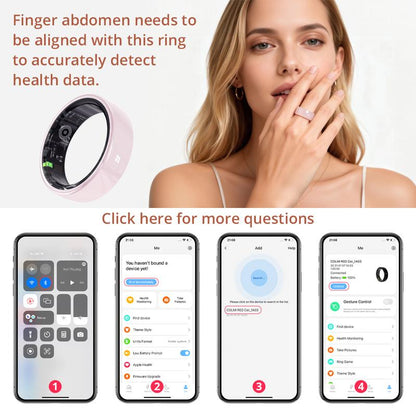 Smart Health Ring – Sleep & Wellness Tracker